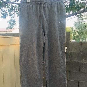 Nike Gray Sweat Pants, size Medium